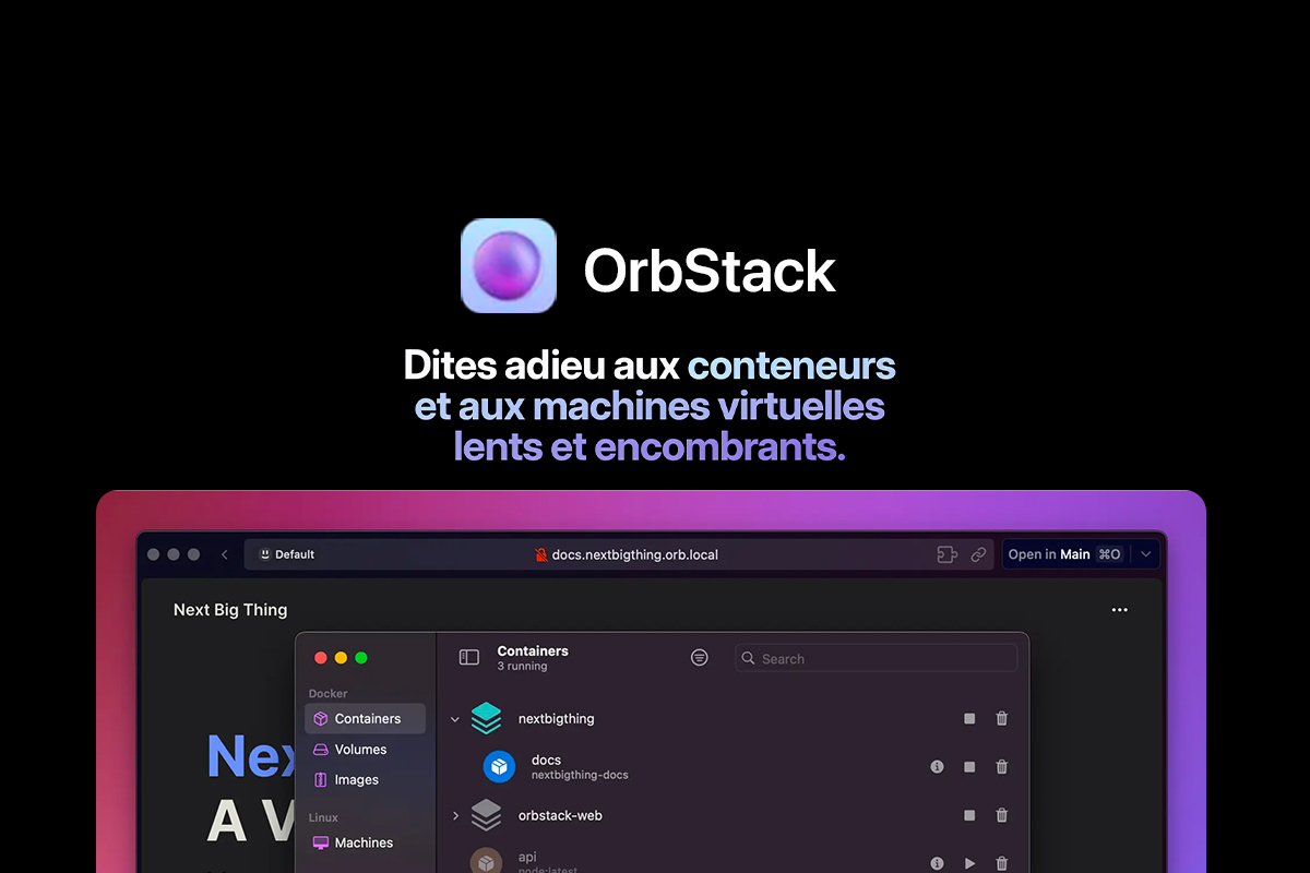 OrbStack : une alternative moderne à Docker Desktop sur Mac