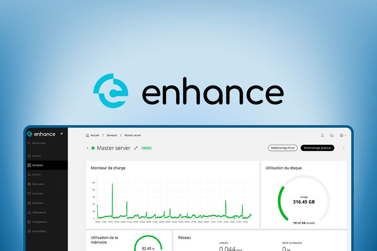 Enhance : un panel d’hébergement WordPress moderne pour son VPS