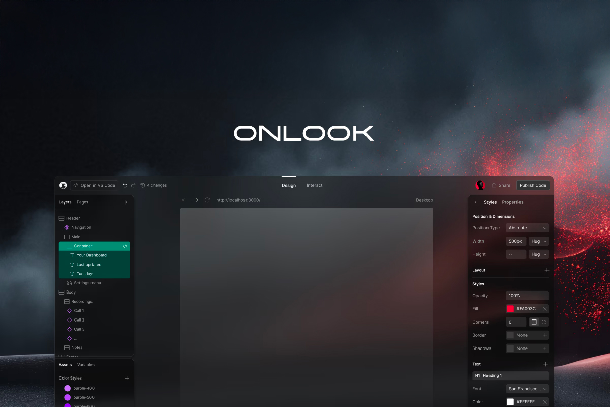 Onlook : l’IA au service du design et du développement front-end