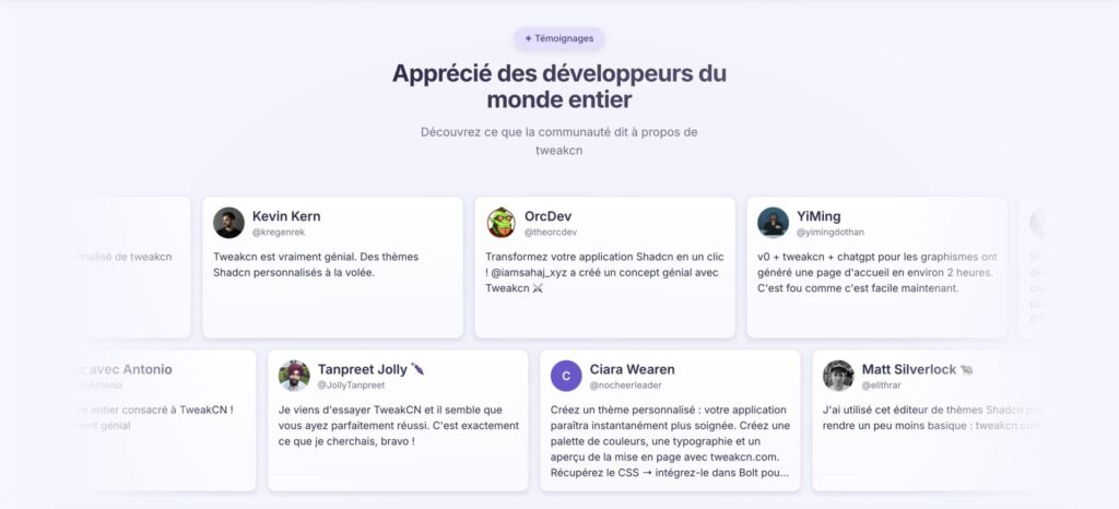Tweakcn : un éditeur visuel pour personnaliser les thèmes shadcn/ui 11 Tweakcn : un éditeur visuel pour personnaliser les thèmes shadcn/ui - Tweakcn personnaliser shadcn apprecie par les developpeurs e1770111627806 - Coelus
