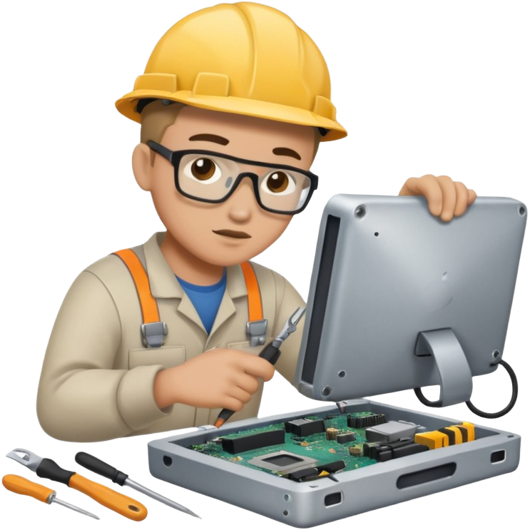 Supabase : le backend open-source auto-hébergé idéal pour le Vibecoding - Emojis.com computer technician fixing damage computer - Coelus