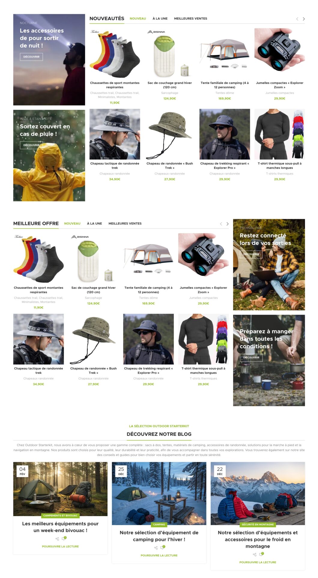 Outdoor Starterkit 8 Lien vers l'image