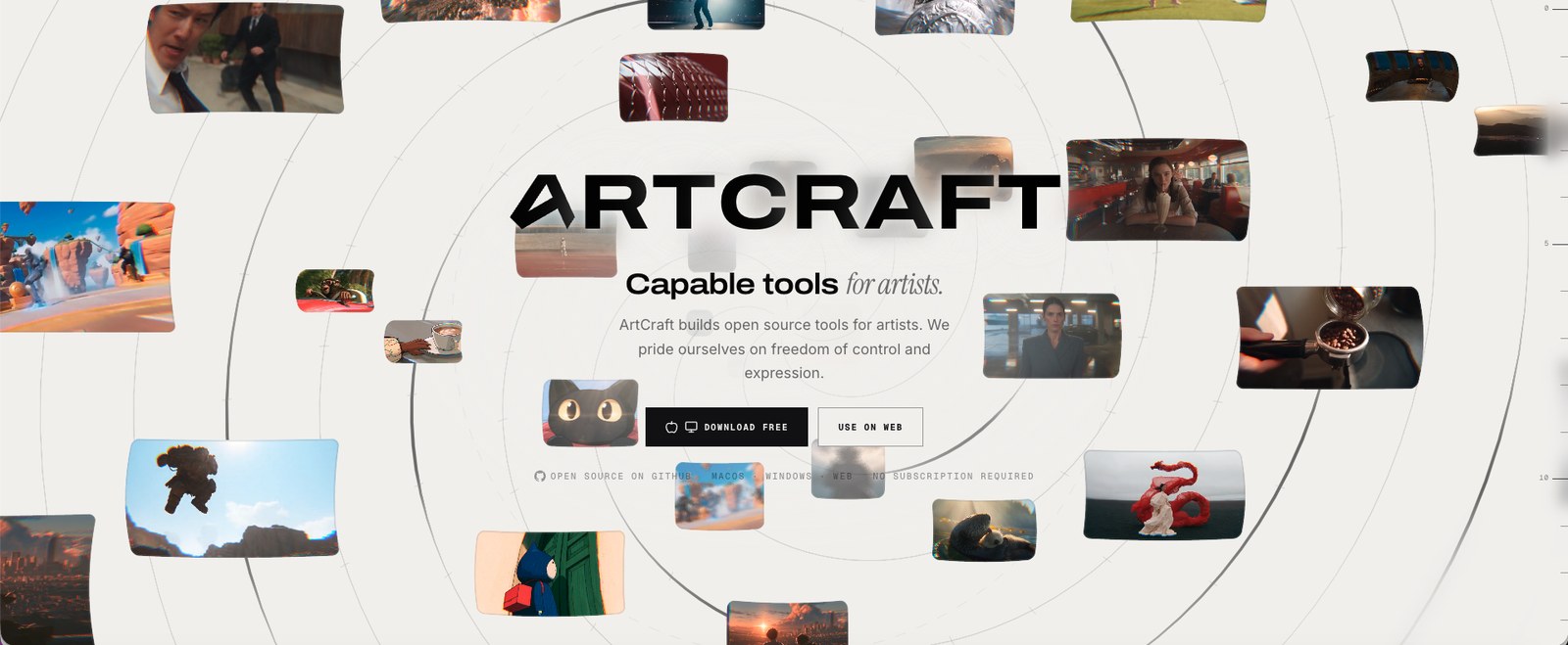 ArtCraft : la suite open source en Rust qui veut remplacer Adobe et Microsoft - Page d’accueil d’artcraft - Coelus