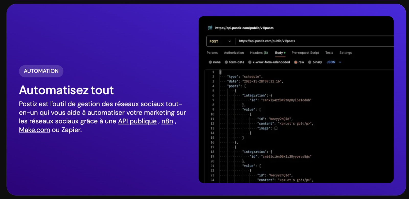 Postiz : Plateforme open source de planification sur les réseaux sociaux - Postiz api publique automatisation - Coelus