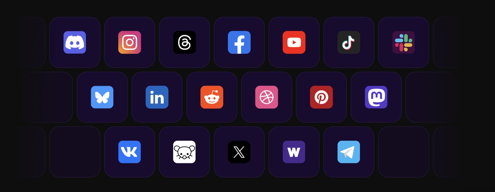 Postiz : Plateforme open source de planification sur les réseaux sociaux - Postiz plateformes prises en charge - Coelus
